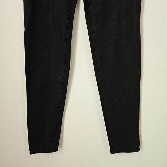 EUC AMERICAN EAGLE OUTFITTERS BLACK JEGGING SUPER STRETCH SIZE 6 - Picture 7 of 14